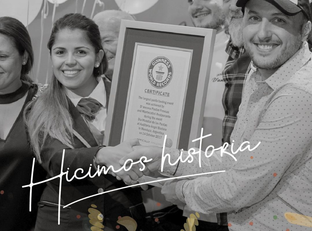 Registro histórico de la mesa Guinness del Grupo D’Ancona